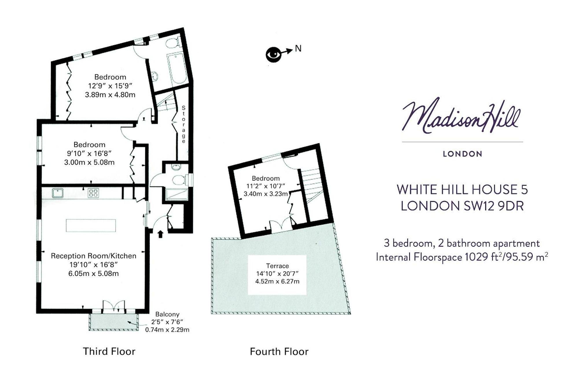 Madison Hill - White Hill House 5 - 3 Bedroom Flat Londra Exterior foto
